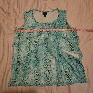 Worthington Patterned Blouse